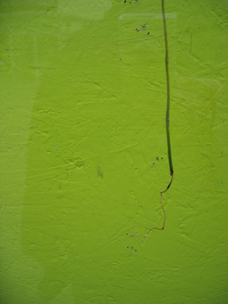 Green with 1 hairline crack. Quiet color still counts, as long as it stays color.