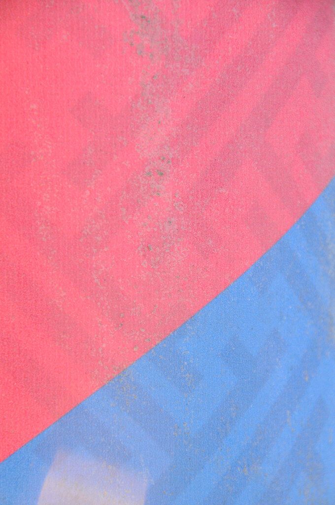Pink meeting blue.
